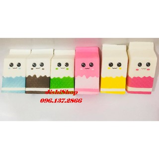 squishy hộp sữa dễ thương