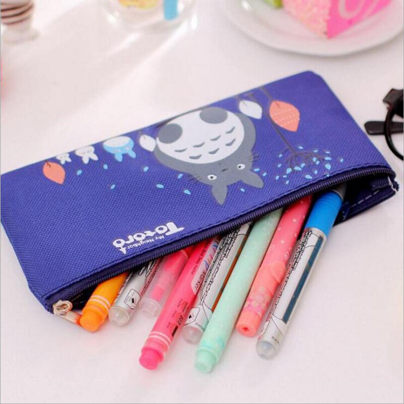 Túi Đựng Bút In Họa Tiết Totoro Dễ Thương