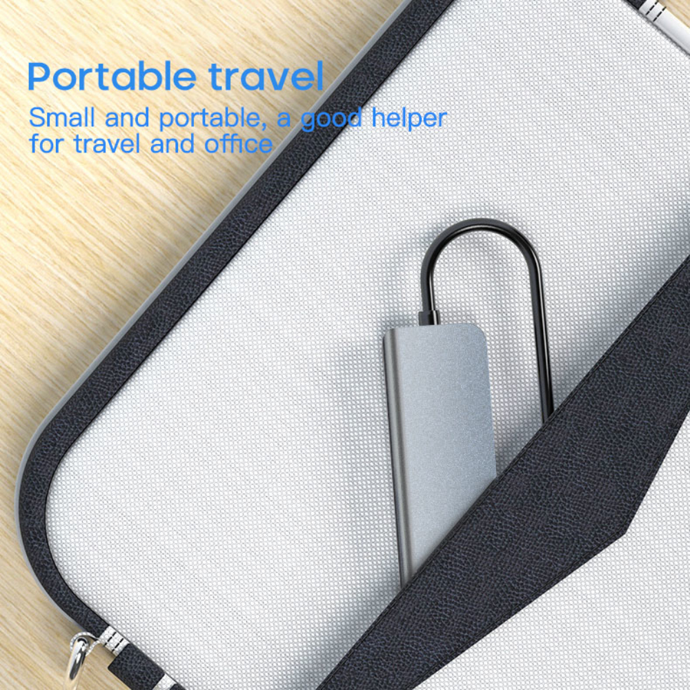 Hub Chuyển Đổi Usb C 3.1 Sang 4k Hdmi-Compatible Rj45 Usb Sd / Tf Pd 8 Trong 1 Cho Macbook Air Pro Pc Hub Metrel | BigBuy360 - bigbuy360.vn