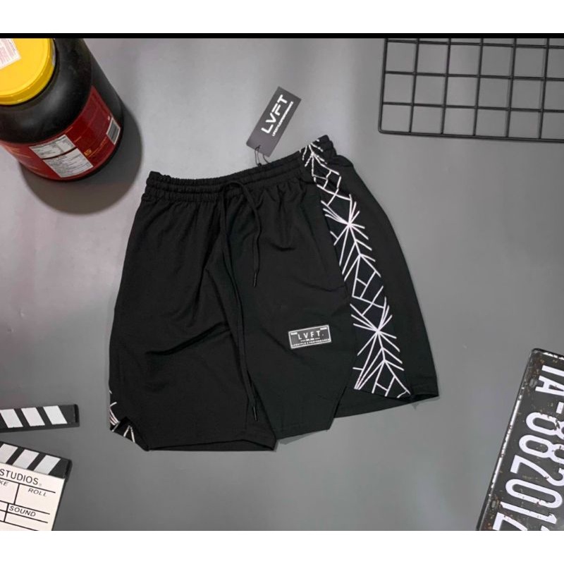 [SALE SỐC] Quần short gym nam LIVEFIT, quần short thể thao nam