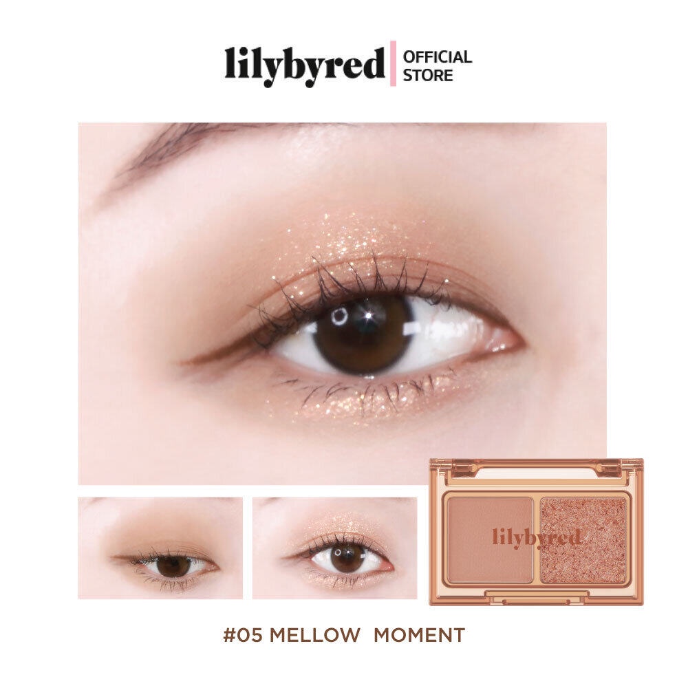 Phấn mắt 2 ô Lilybyred Little Bitty Moment Shadow