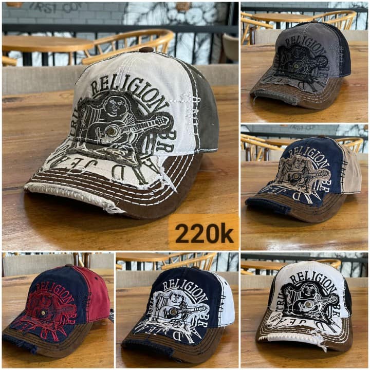 Nón ông địa - Mũ lưỡi trai True Religon hàng đẹp