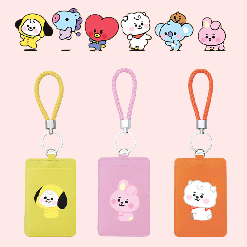 Bao Da Đựng Thẻ Hình Các Nhân Vật Bt21 Của Bts