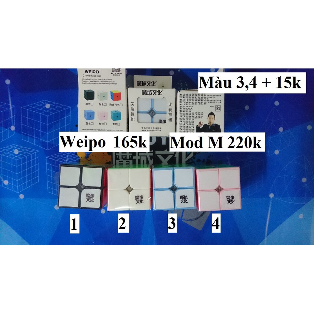 Rubik 2x2x2 Weipo - 2502296 , 456969778 , 322_456969778 , 165000 , Rubik-2x2x2-Weipo-322_456969778 , shopee.vn , Rubik 2x2x2 Weipo