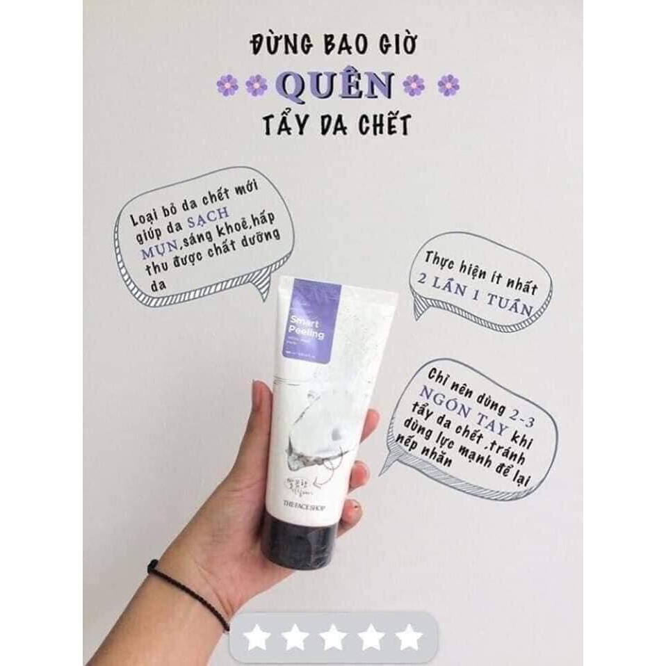 Tẩy Tế Bào Chết The Face Shop Smart Peeling White Jewel