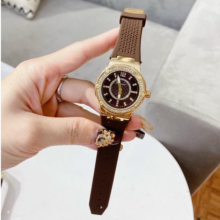 Đồng hồ nam nữ FEMUGO mặt tròn dây silicon khóa thông minh cao cấp LINH WATCH LUXURY