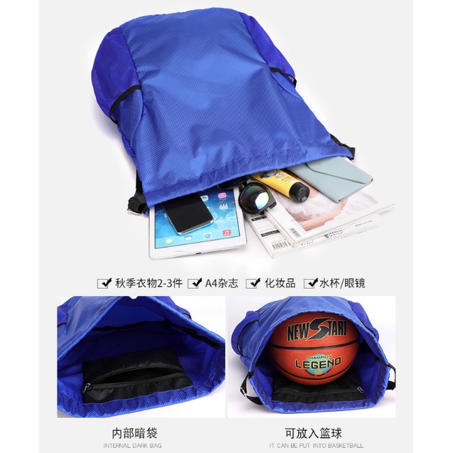 Túi Đựng Bóng Rổ In logo Chzt l ̅ Warriors Phong Cách Mới Cho Nam