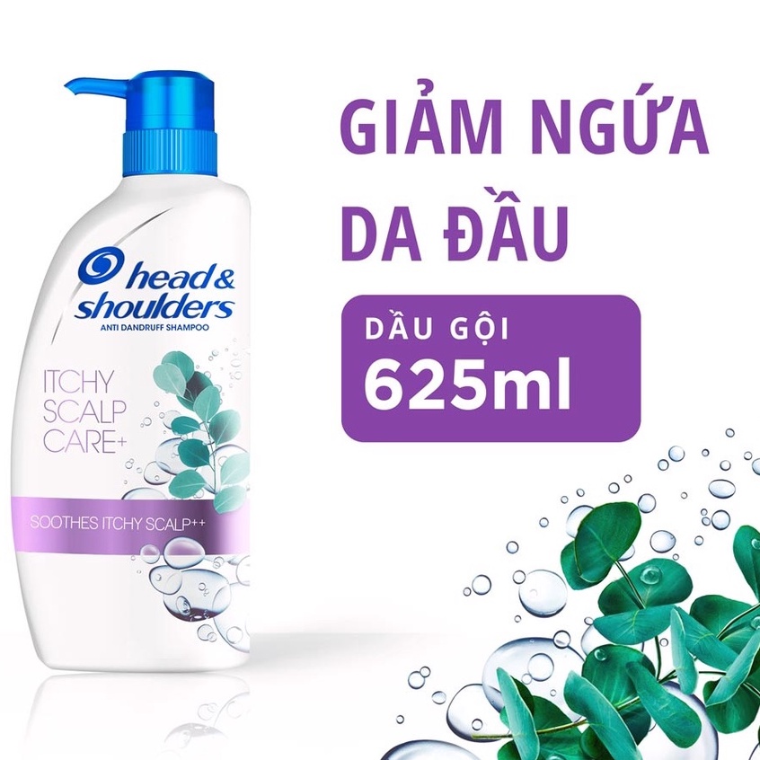 Dầu gội Head & Shoulders cho da đầu ngứa 625ml