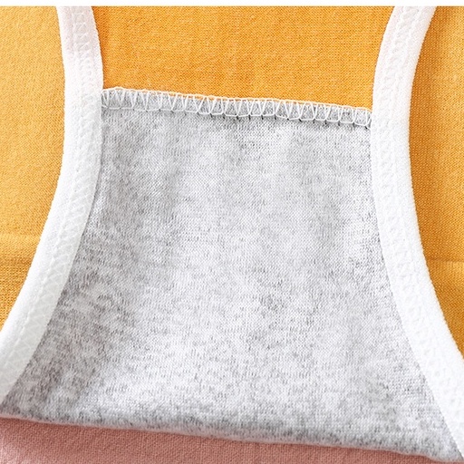 Quần lót nữ Cotton viền trắng cạp chun kháng khuẩn KIMCHIBIKINI chip nhật thoáng mát mềm mại dễ thương QL057