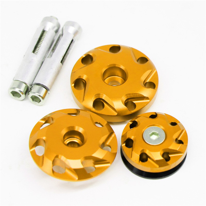 COD Motorcycle Aluminum Fairing Bolts Frame Hole Caps Screws For Kawasaki Z1000 10-16 Z1000SX 11-15