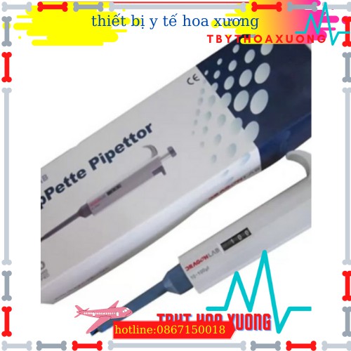 Pipette Tự Động - Dụng Cụ Hút Mẫu Đong Chuyển Chất Lỏng Micropipet Dragon LAB CÁC KÊNH