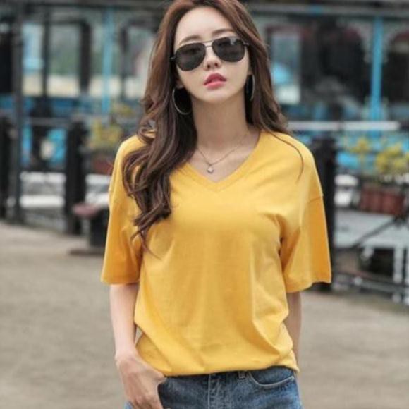 Áo phông cổ tim big sz