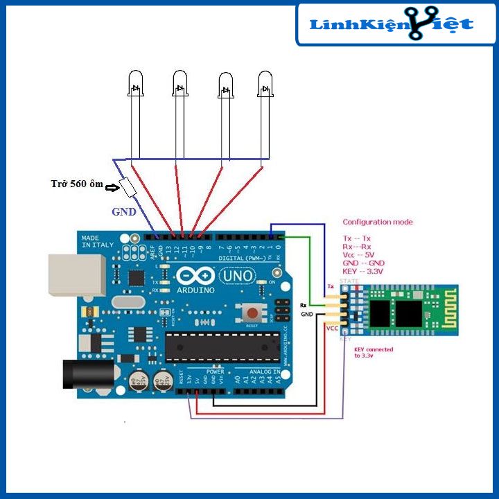 Module Bluetooth HC06 SLAVE-CÓ SOCKET