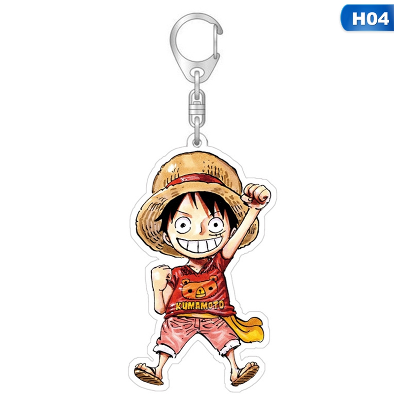 Móc khóa hình nhân vật hoạt hình One Piece cá tính