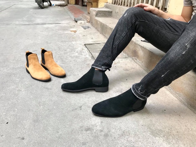 CHELSEA BOOT DA LỘN TĂNG 6cm | BigBuy360 - bigbuy360.vn