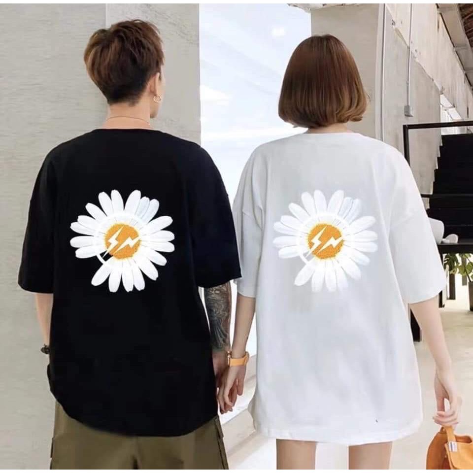 Áo Thun Cotton Nam Nữ Bông Cúc Daisy G Dragon Unisex