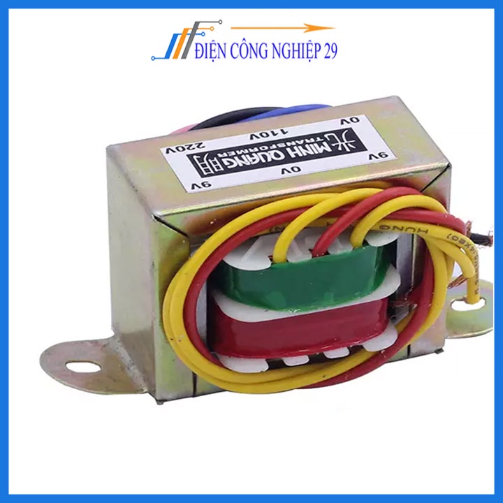 Biến Áp Đối Xứng 9V-9V(850mA)