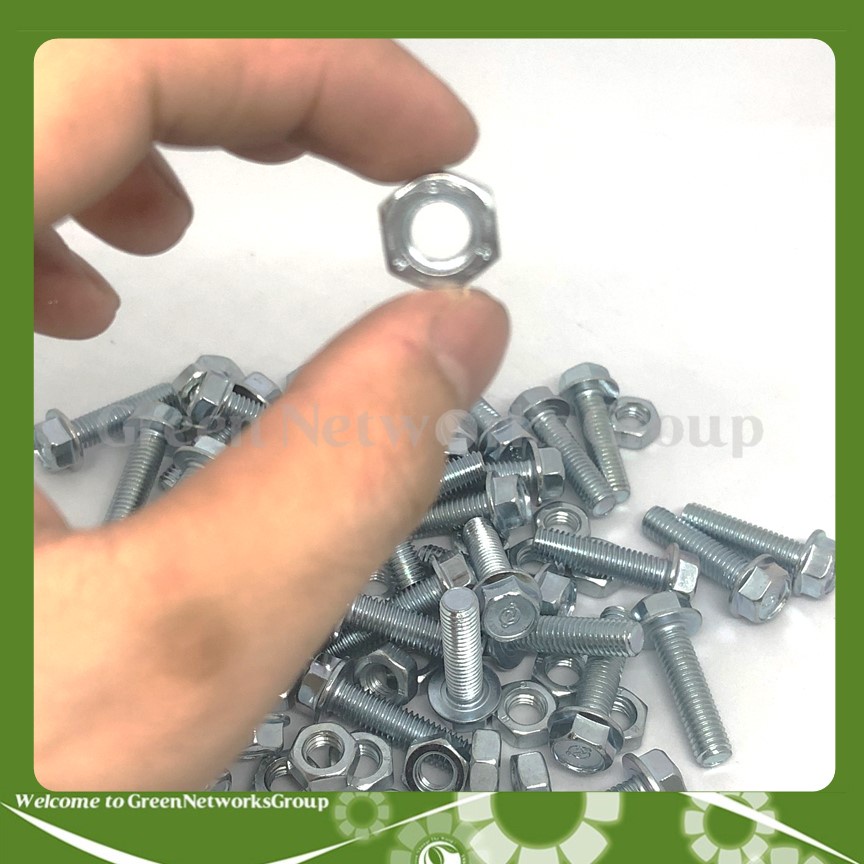 Bộ 50 con ốc tán bông lục giác 8ly3 Greennetworks