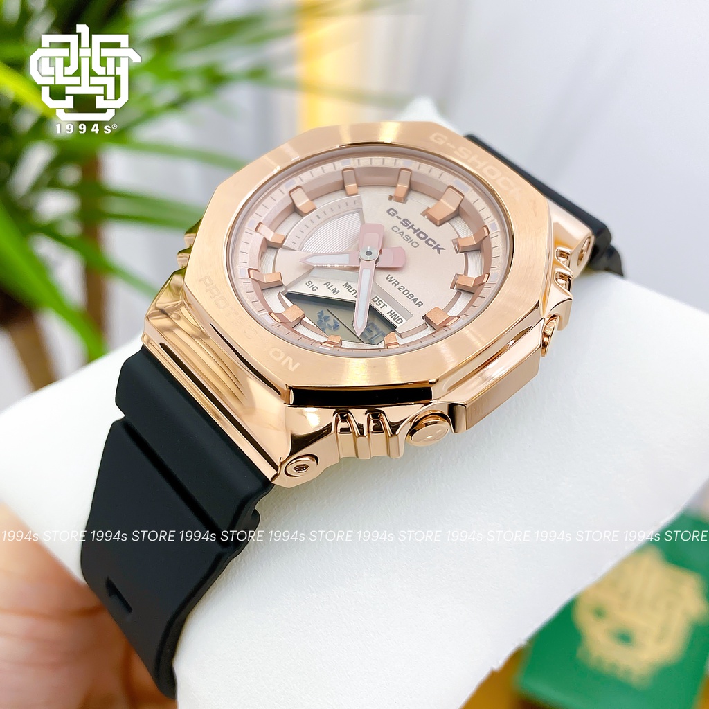 Đồng hồ unisex Casio G-Shock GM-S2100PG-1A4 chống va đập, chống nước 200m, hàng chính hãng