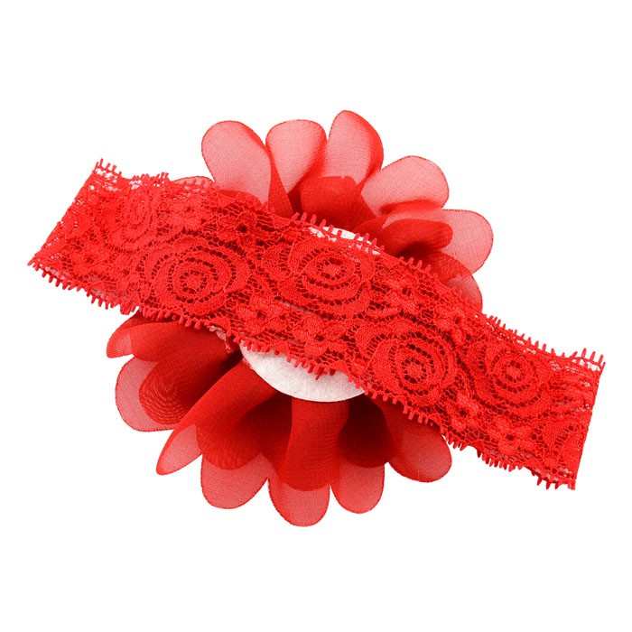 Băng đô KIDSBOWS 578 ren hoa co giãn dễ thương thời trang cho bé gái