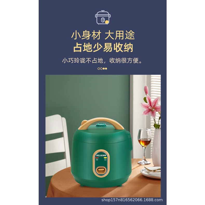 Nồi Cơm Điện Mini Đa Năng Cho 1-2 Người