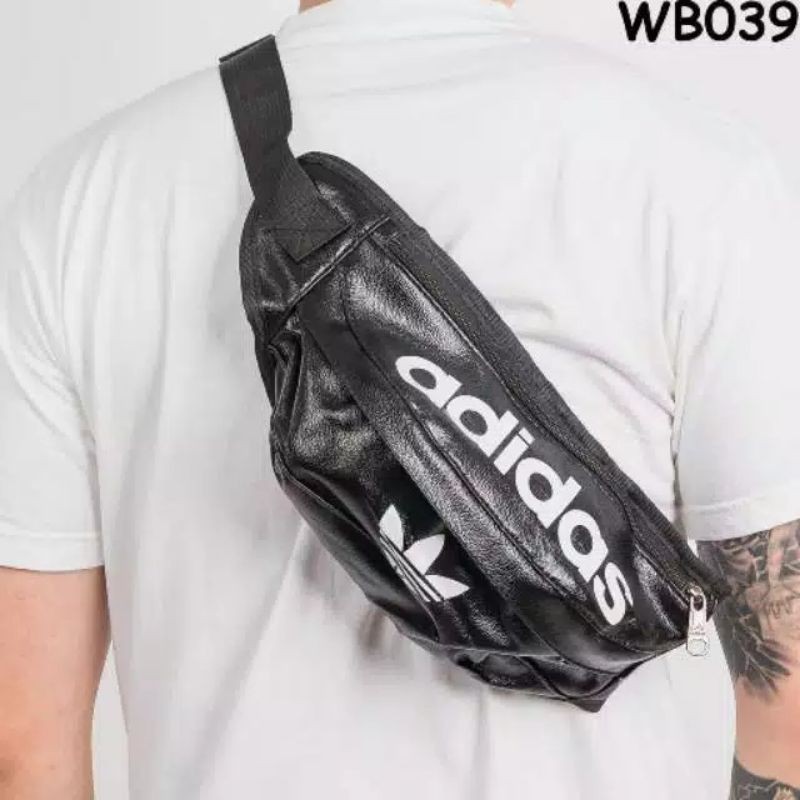 Túi Đeo Hông Adidas Chất Liệu Da Cao Cấp Cho Nam