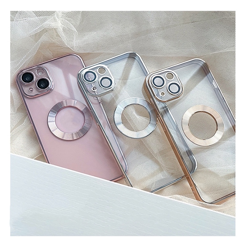 Ốp Điện Thoại Mạ Điện Chống Vỡ Bảo Vệ Ống Kính Máy Ảnh Cho iPhone 13 11 12 12pro max 12pro 13pro max 11 pro max 13 pro