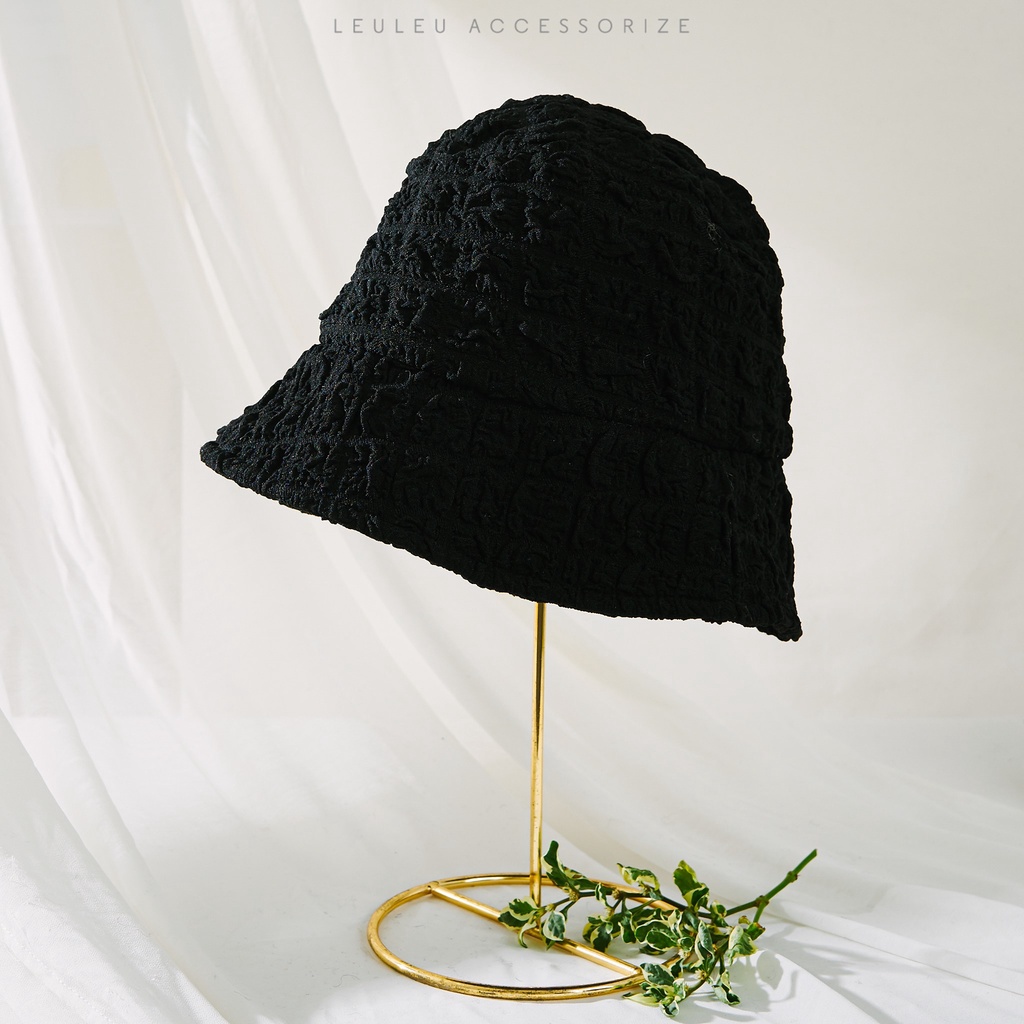 Mũ bucket vải basic xinh xắn leuleu.accessorize