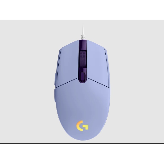 Chuột game có dây Logitech G203 Lightsync 8000DPI- Tùy chỉnh RGB, 6 nút lập trình, siêu nhẹ