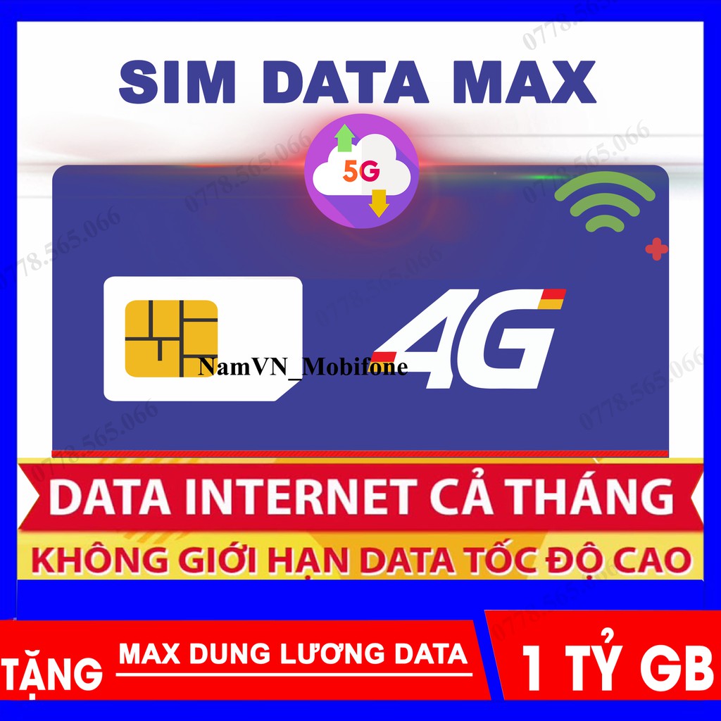 [DTHN] Sim KHÔNG GIỚI HẠN DATA Mobi DTHN và BL5GT và  C50N - C90N - THAGA - Y60 - IPHN2 - Z70 - 4G/3G