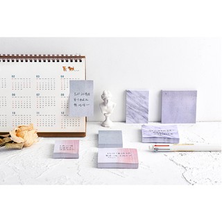 Giấy nhớ note họa tiết vân đá, đại lý thạch