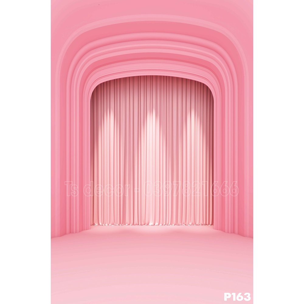 Phông Màu hồng Hot nhất khổ rộng 3D 5D