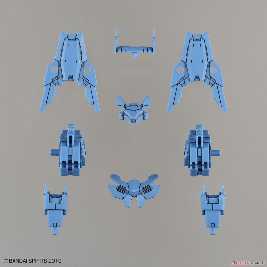 Mô hình lắp ráp 30MM Optional Armor for Commander [Cielnova/Blue Gray] Bandai 30