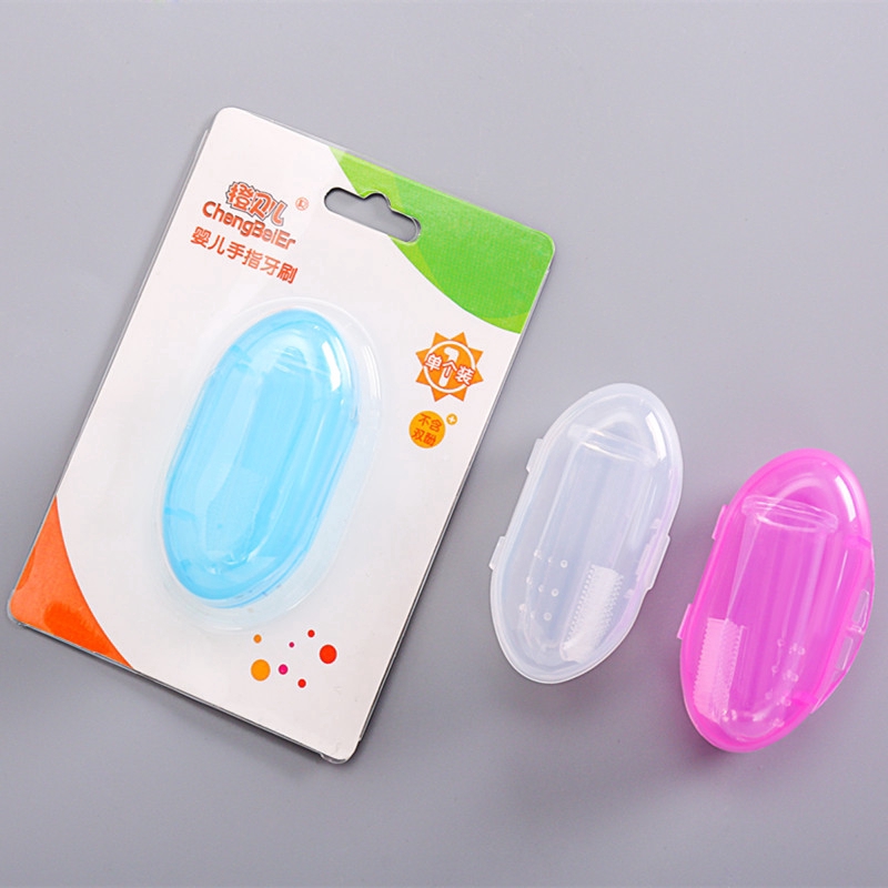 Bàn chải đánh răng Silicon cho trẻ sơ sinh