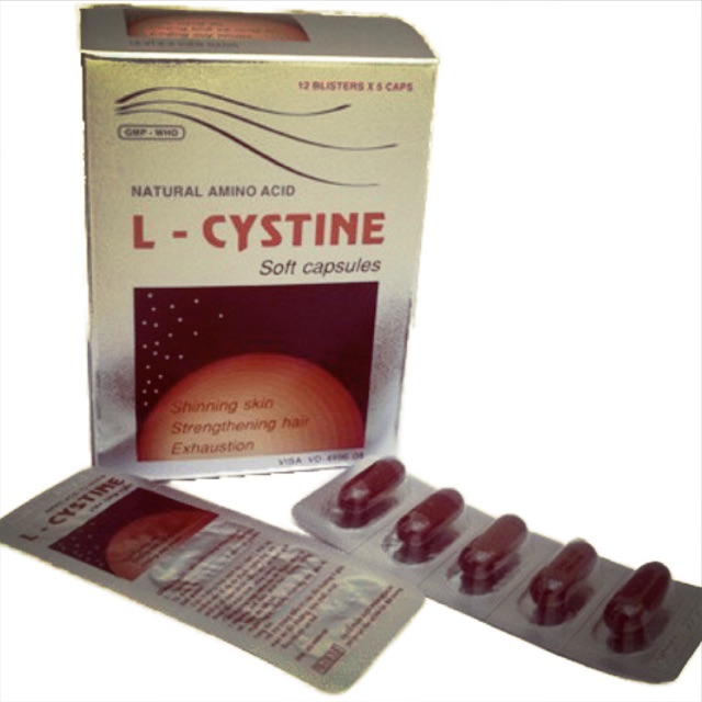 L cystine  Lcystine chống rụng tóc nám da