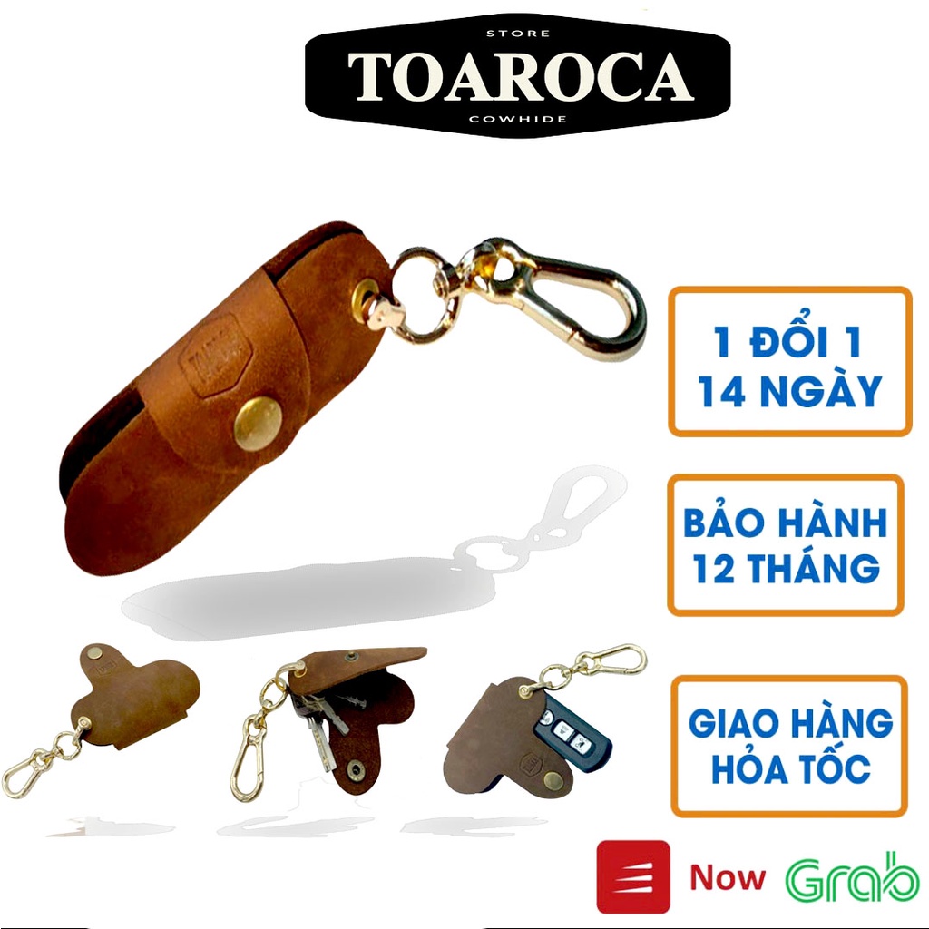 Bao Da Smartkey Sh đa năng thời trang da bò nguyên miếng chống trầy,rơi vỡ chính hãng Toaroca bảo hành 1 năm