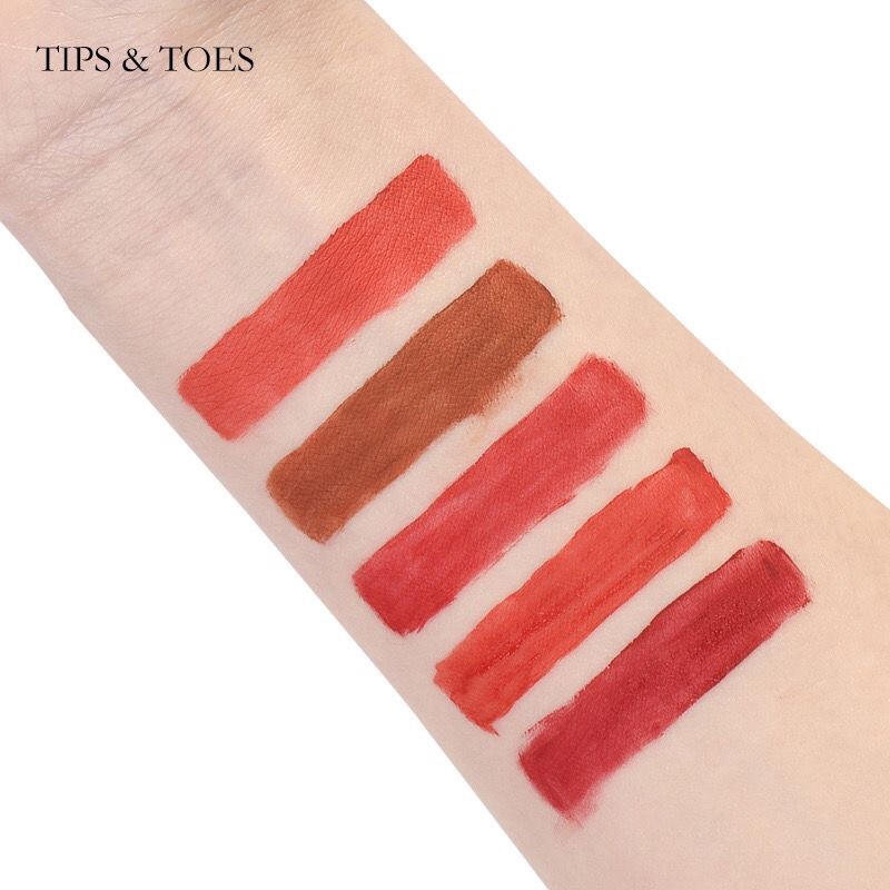 Bộ 5 Son Môi Dưỡng Ẩm Chống Dính Cốc 5 Màu Sắc Tùy Chọn