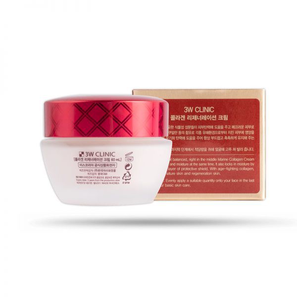 Kem Dưỡng Da Chống Lão Hóa 3w Clinic Collagen Regeneration Cream 60 Ml