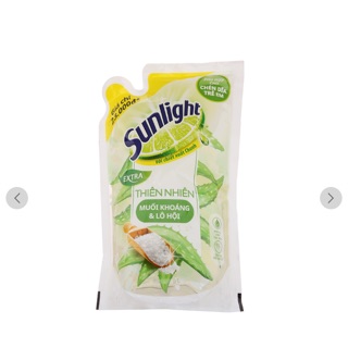 Túi nước rửa chén Sunlight Extra muối khoáng và lô hội 750g