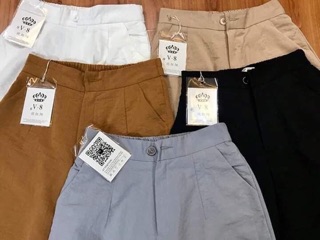 Quần culottes nữ đũi sớ siêu đẹp