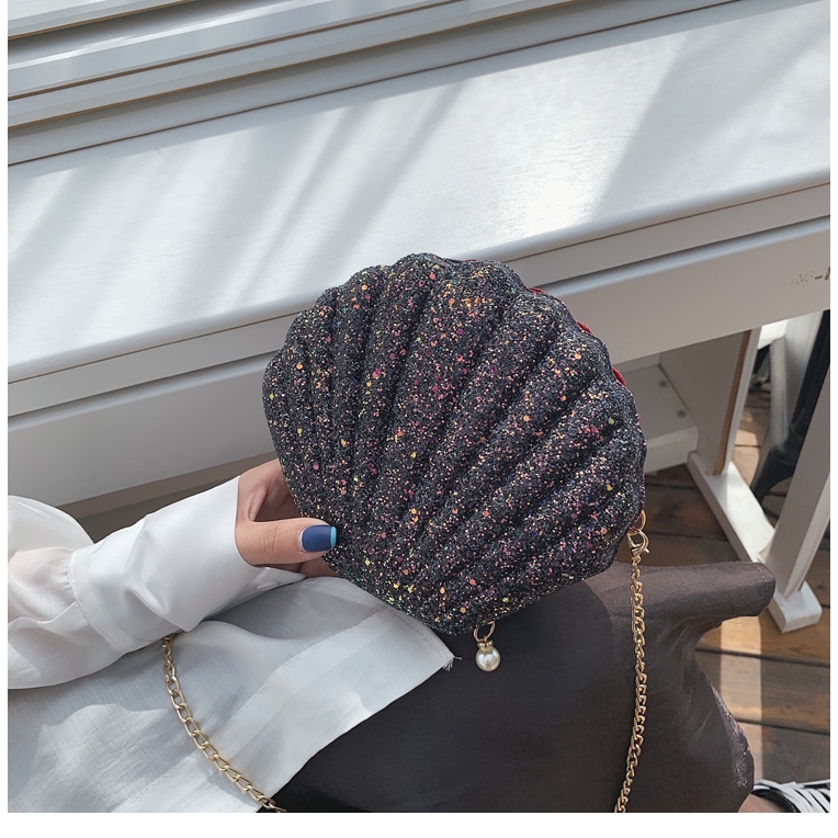 Túi Đeo Chéo Hình Vỏ Sò Ngọc Trai Thời Trang Dễ Thương