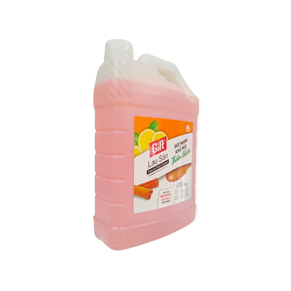 Nước Lau Sàn Gift Thiên Nhiên Can 3,8Kg Chiết Xuất Từ Thiên Nhiên Nhiều Loại Hương