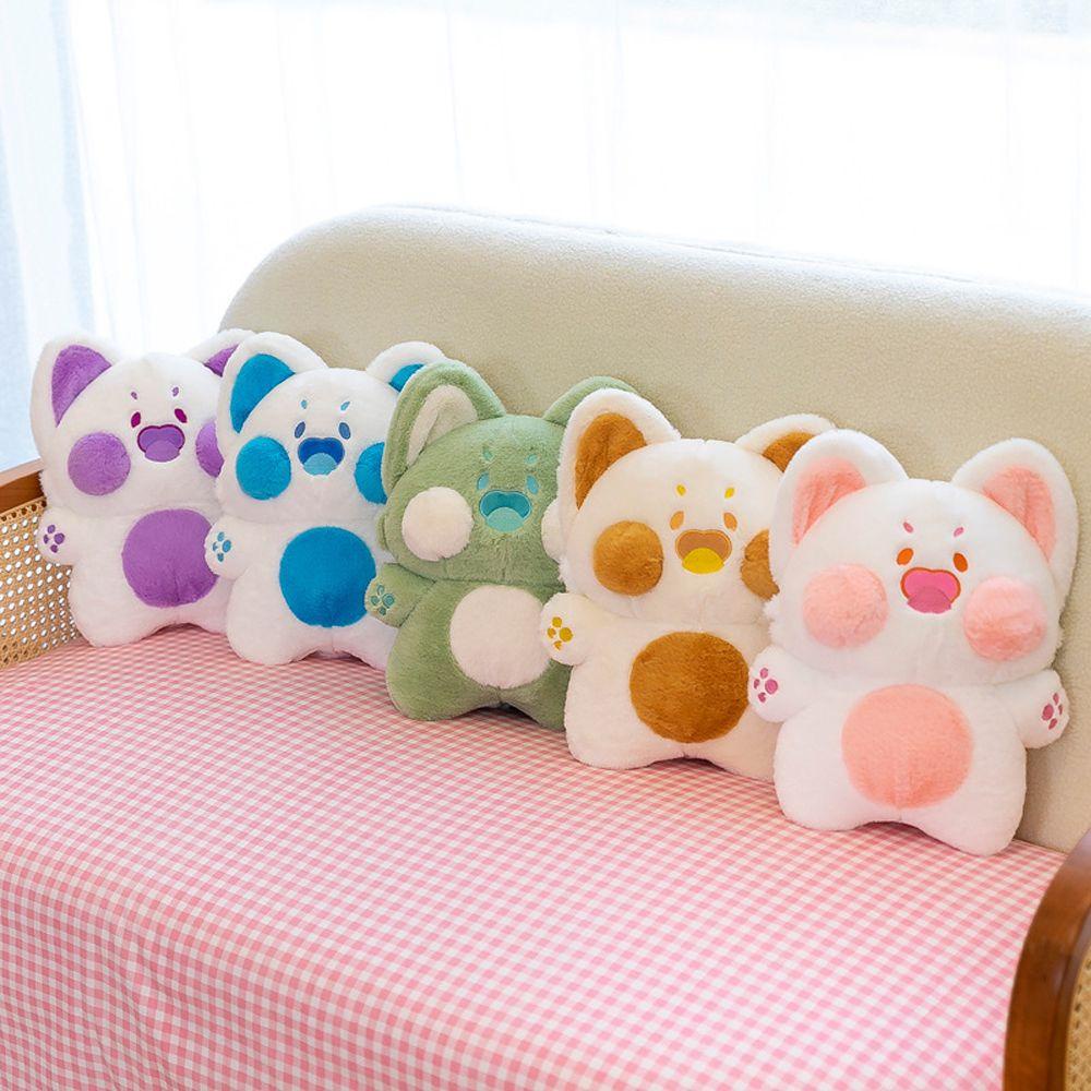 Đồ chơi nhồi bông Hình Chú Mèo Hoạt Hình 23cm Đáng Yêu