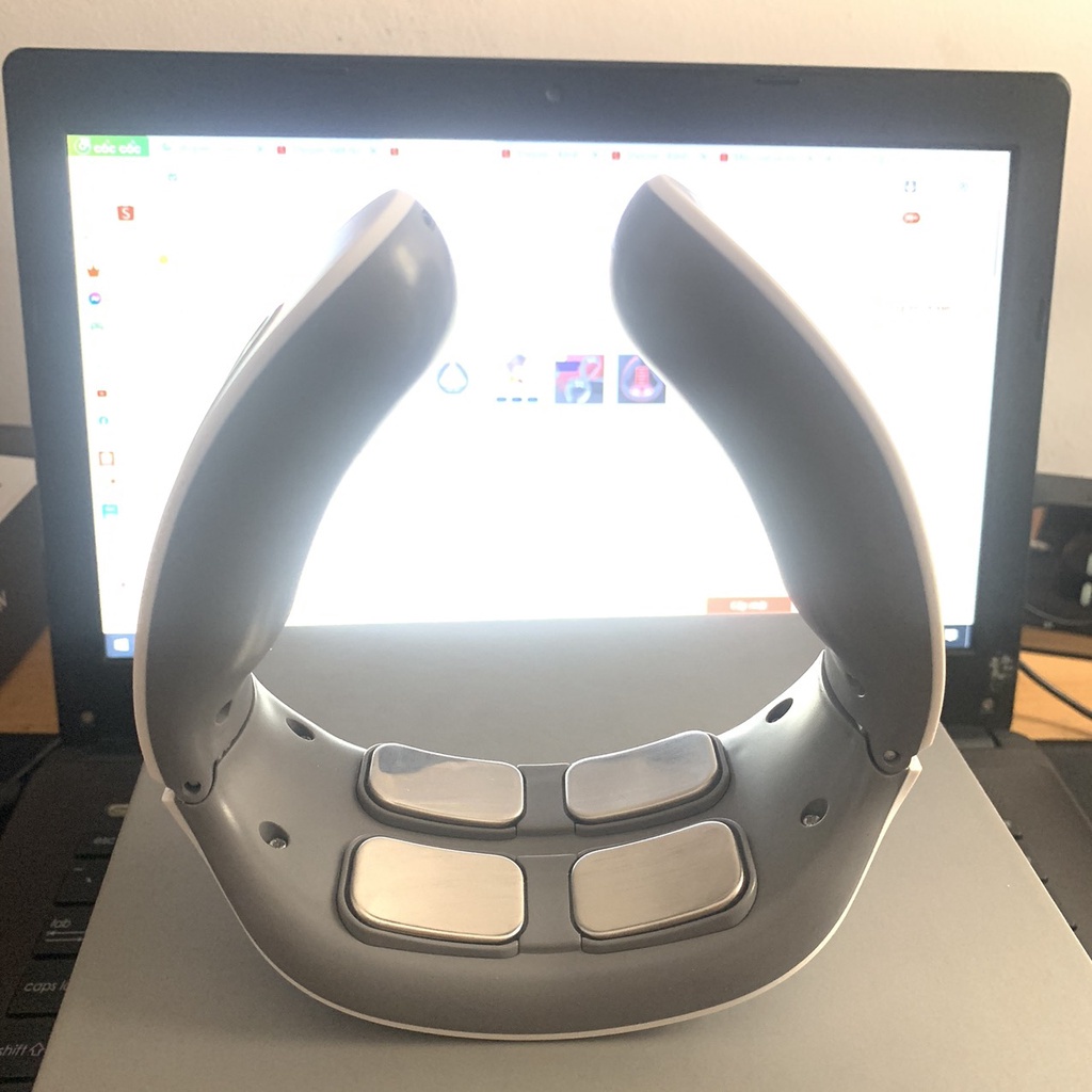 Máy Massage Cổ Vai Gáy, Đa Chức Năng 8 Chế Độ Massage Có Điều Khiển Từ Xa Đa Năng  - MMC01