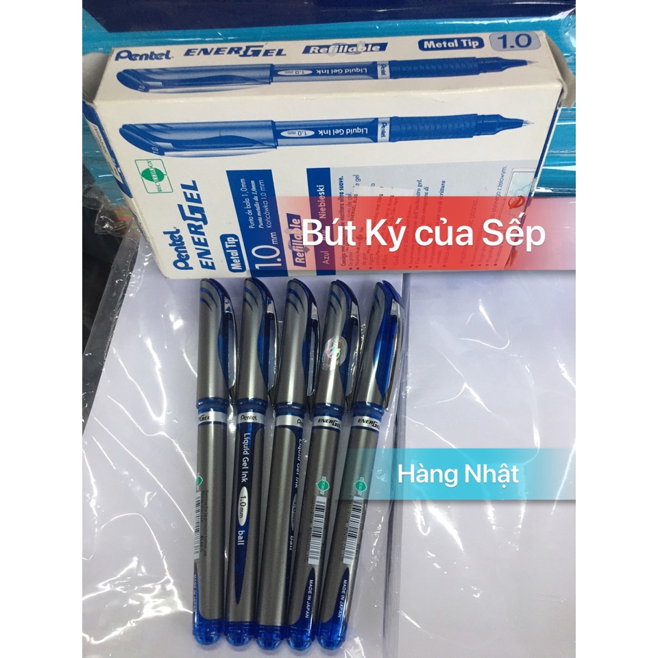 12 Chiếc bút chuyên dùng để Ký văn bản số 1, Pentel 1.0mm hàng Nhật, bút ký dành cho Sếp, dân văn phòng công sở