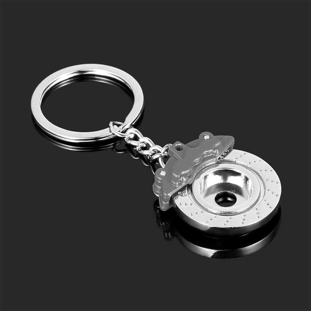 Móc Khóa Đĩa Phanh Xe Hơi Sáng Tạo Chống Thất Lạc
