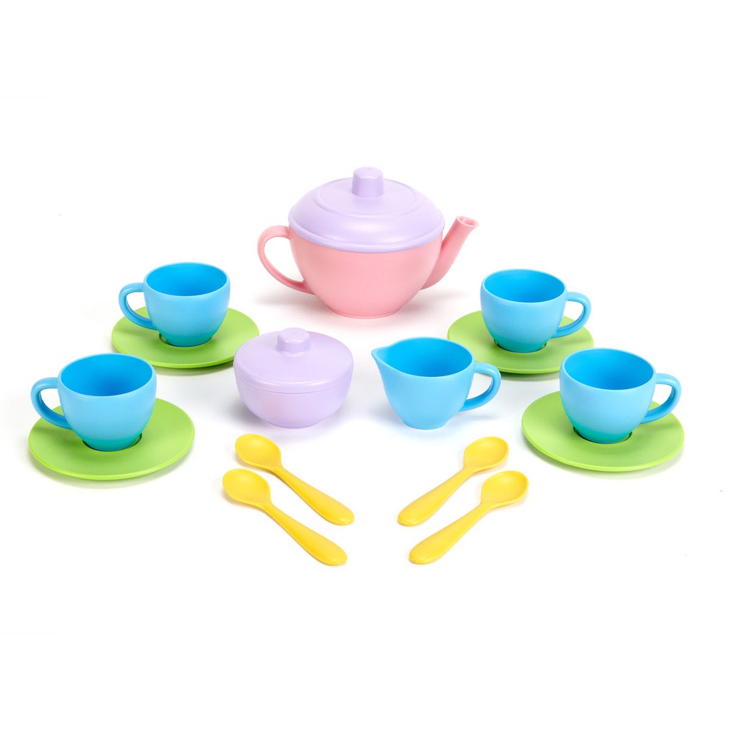 Bộ đồ chơi uống trà Green Toys - Hồng