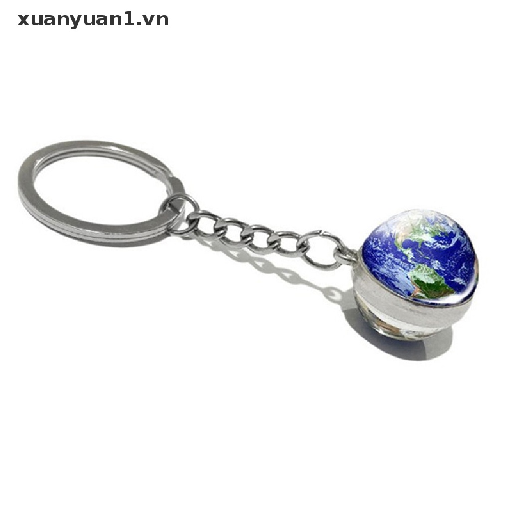 Móc Khóa Hình Hệ Mặt Trời Dạ Quang Độc Đáo