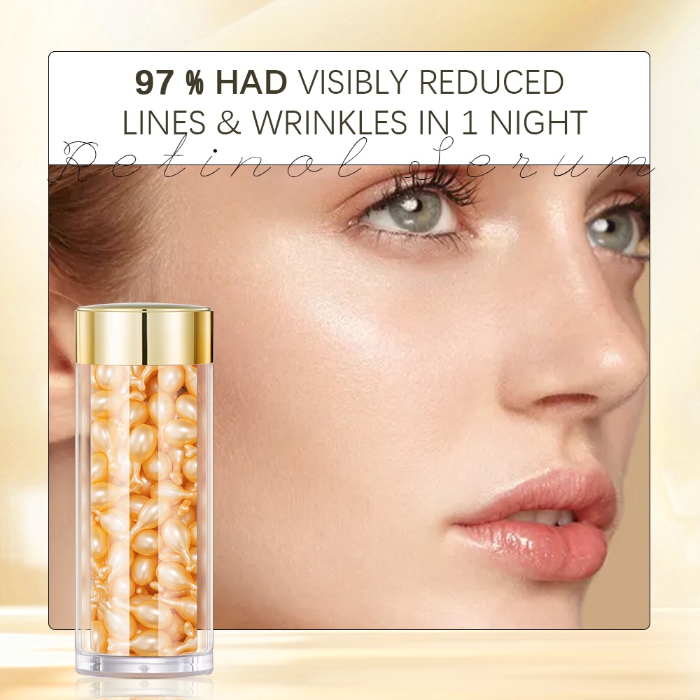 Set 90 viên nang serum Retinol IBCCCNDC làm trắng da và chống lão hóa hiệu quả cao cấp