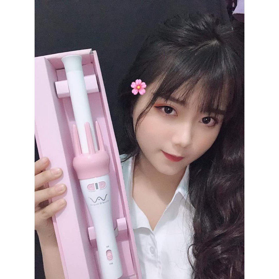 Máy Làm Tóc Uốn Xoăn Tự Động VIVID&amp;VOGUE [CMART GIA DỤNG TIỆN ÍCH]